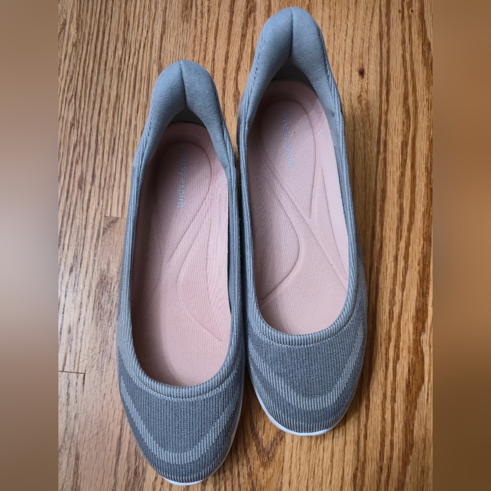 Easy Spirit Noemi Gray Women's Slip-On Shoes 11W